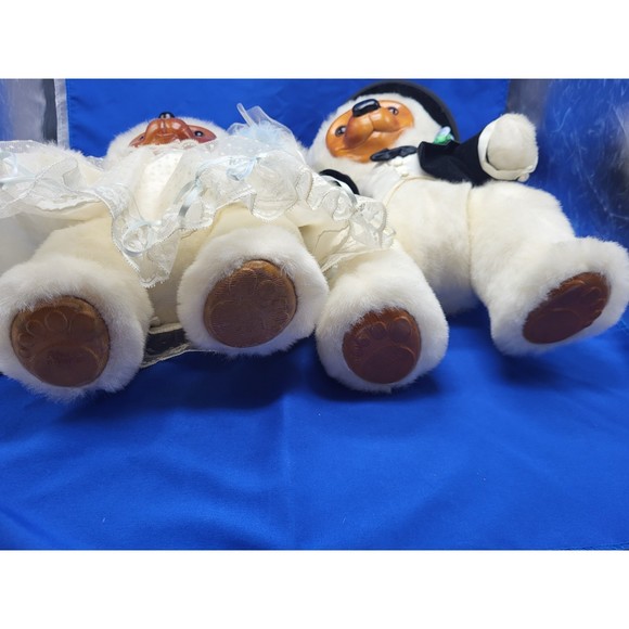 Raikes Bride and Groom Bears Vintage - Picture 8 of 10